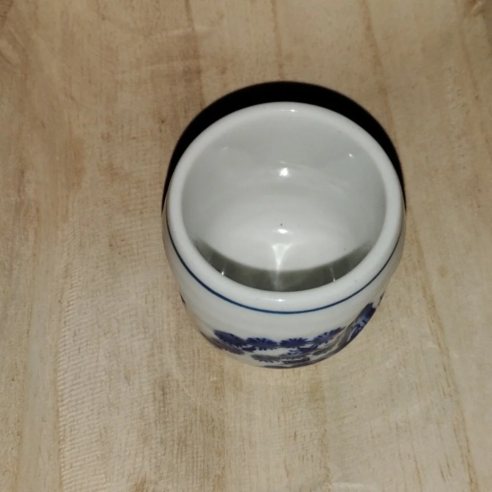 Floral Ceramic Vase and Soki Cup